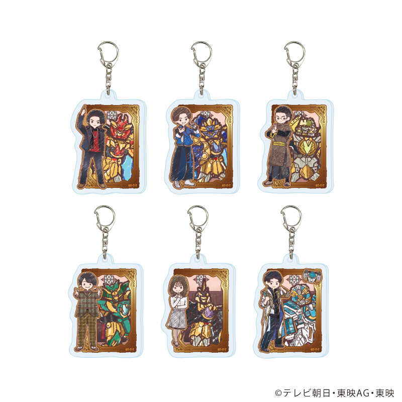 【A3】アクリルキーホルダー「ナンバーワン戦隊ゴジュウジャー」02/ブラインド（全6種）（グラフアートイラスト） 1BOX入数：6