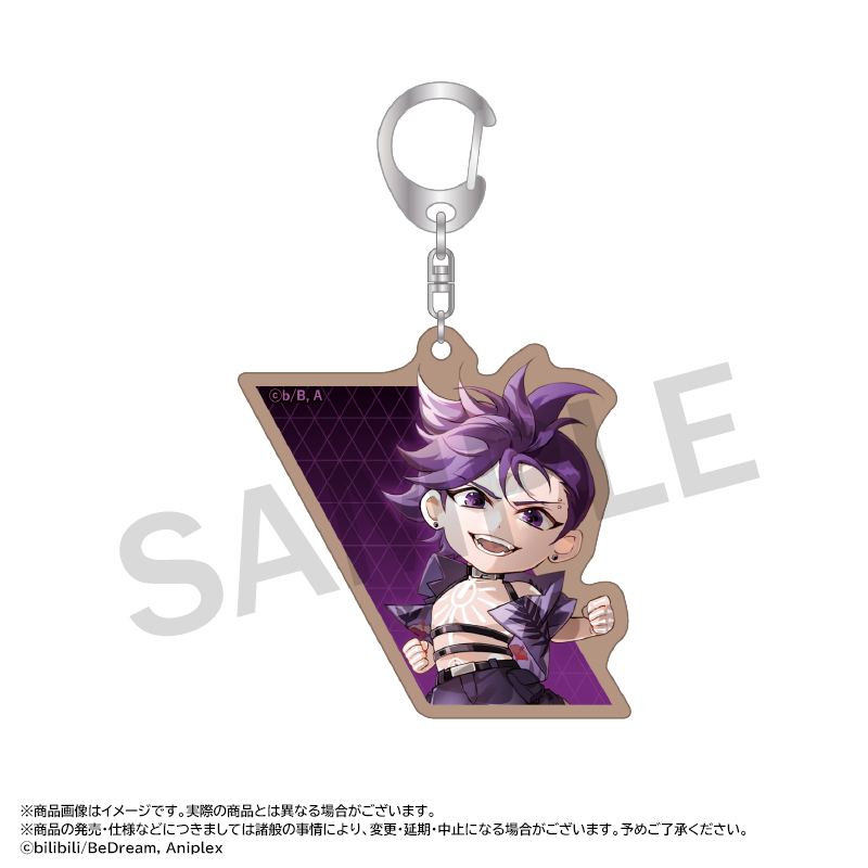 【ANICRAFT】TO BE HERO X 木製キーホルダー 3.梁龍