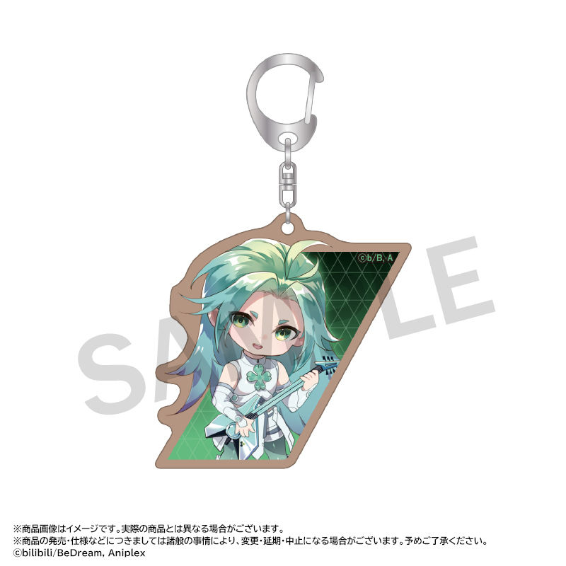 【ANICRAFT】TO BE HERO X 木製キーホルダー 7.ラッキーシアン