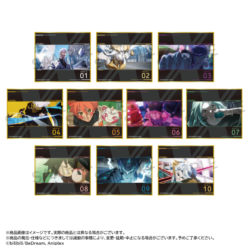 【ANICRAFT】TO BE HERO X トレーディングミニ色紙 1BOX入数：10