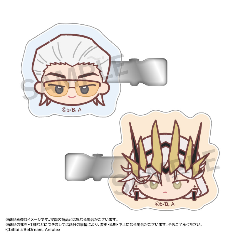 【ANICRAFT】TO BE HERO X ゆるころフェイス ヘアクリップセット A