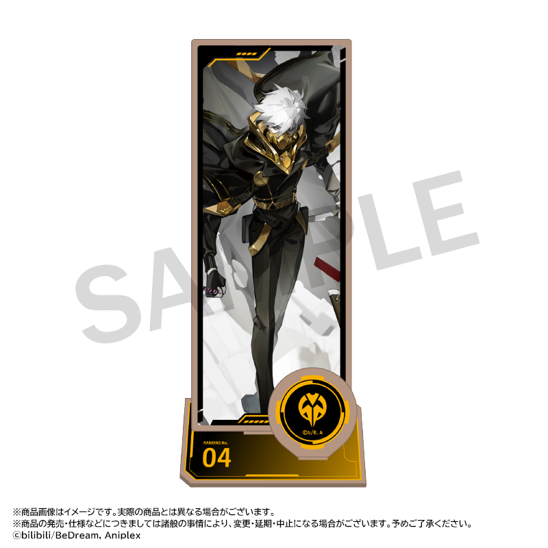 【ANICRAFT】TO BE HERO X 木製スタンド 4.黙殺