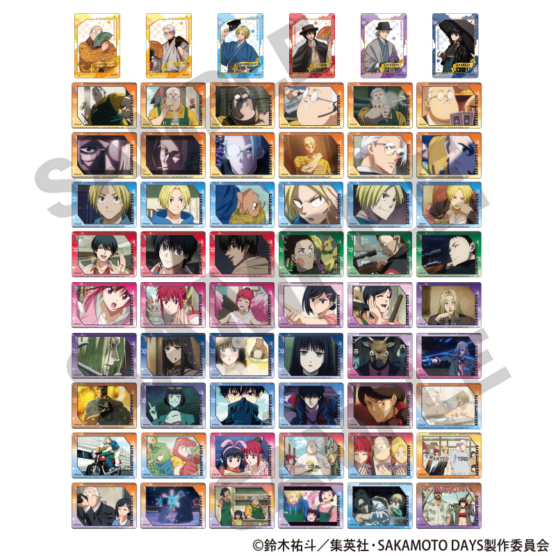 【クラックス】SAKAMOTO DAYS トレーディングふぁぼカ モダン和装 1BOX入数：30
