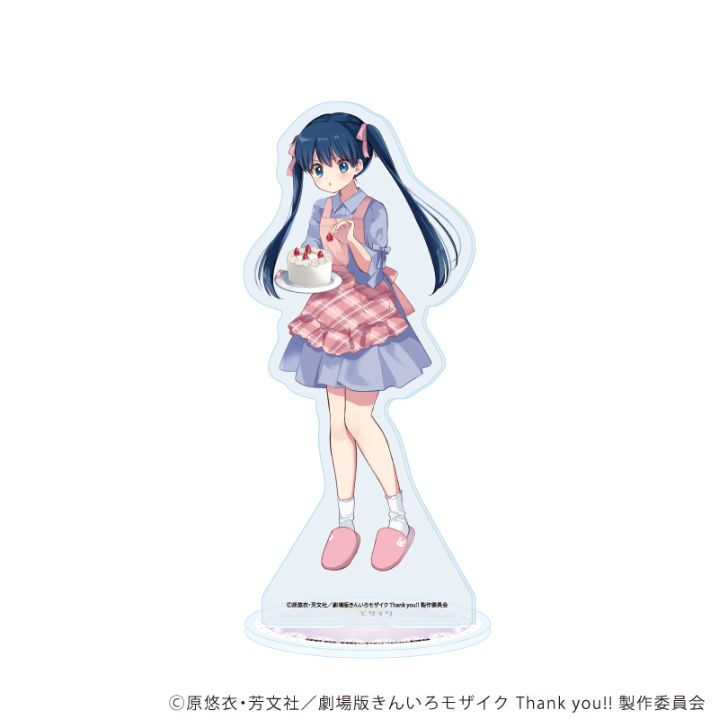 【A3】BIGアクリルスタンド「きんいろモザイク Thank you！！」04/小路 綾 バースデーver.（描き下ろしイラスト）