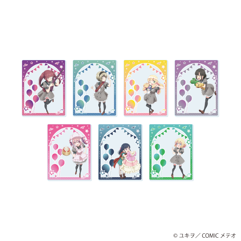 【A3】アクリルカード「邪神ちゃんドロップキック」02/ブラインド（全7種）（描き下ろしイラスト） 1BOX入数：7