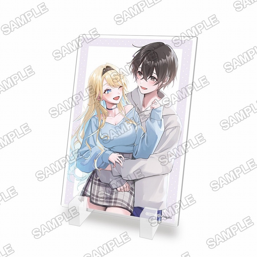 【KADOKAWA】『経験済みなキミと、経験ゼロなオレが、お付き合いする話。』原作5周年記念アクリルプレートA