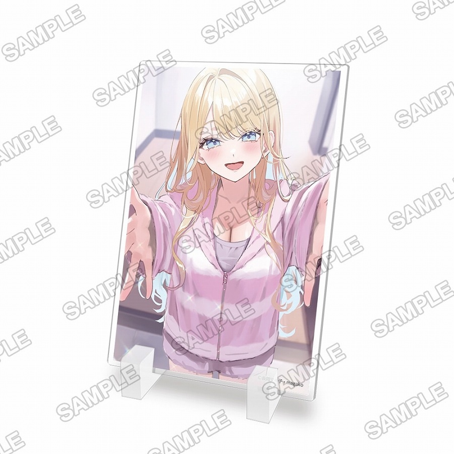 【KADOKAWA】『経験済みなキミと、経験ゼロなオレが、お付き合いする話。』原作5周年記念アクリルプレートB