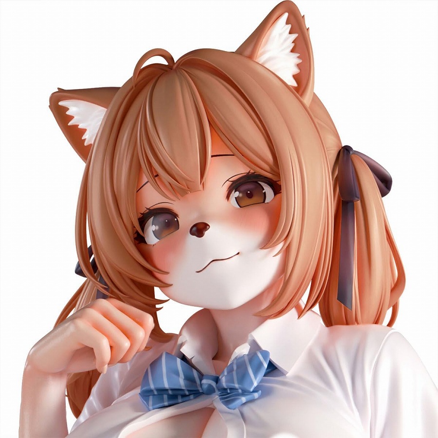 【インサイト】肉感少女 発情期メスケモ同級生の誘惑 小麦 1/6スケール塗装済み完成品フィギュア