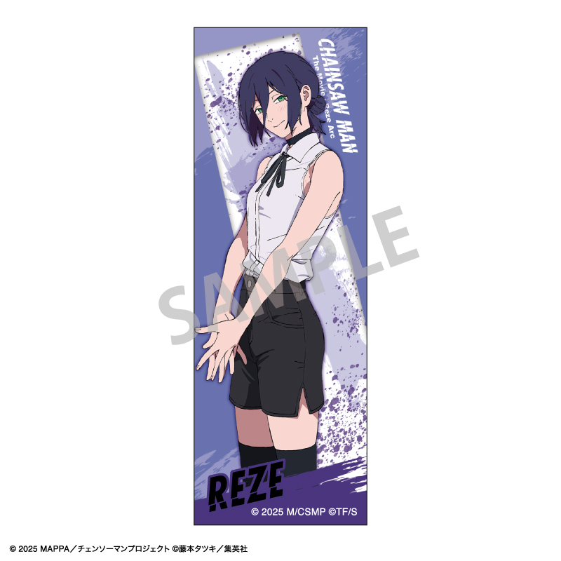 【カミオジャパン】チェンソーマン レゼ篇 ロングスクエア缶バッジ レゼ/レゼ篇