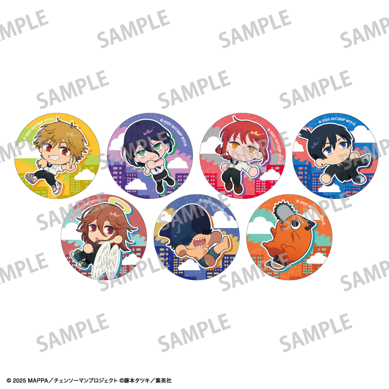 【カミオジャパン】チェンソーマン レゼ篇 トレーディング缶バッジ/おっこち 1BOX入数：7