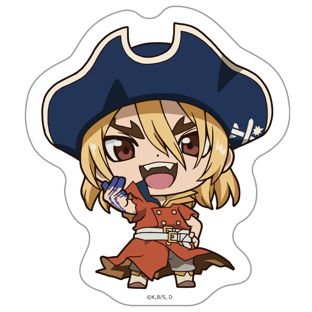 【アズメーカー】Dr.STONE ダイカットステッカー 七海龍水