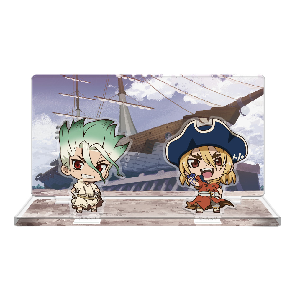 【アズメーカー】Dr.STONE アクリルジオラマC【千空&龍水】