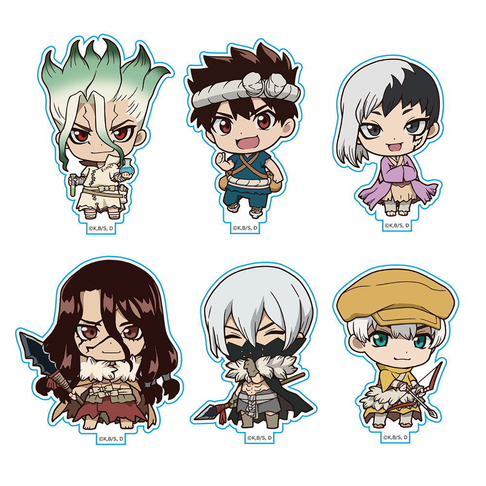 【アズメーカー】Dr.STONE アクリルスタンドコレクション 1BOX入数：6