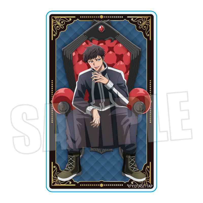 【ベルハウス】アクリルカード 桃源暗鬼/矢颪 碇（玉座）