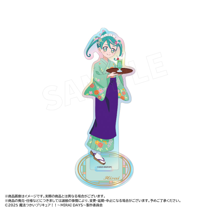 【ANICRAFT】魔法つかいプリキュア！！～MIRAI DAYS～ 描き下ろし甘味処ver. オーロラアクリルスタンド D ひすい