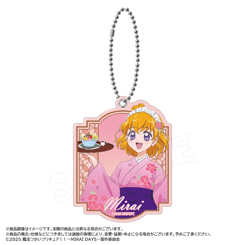 【ANICRAFT】魔法つかいプリキュア！！～MIRAI DAYS～ 描き下ろし甘味処ver. スライドミラー A 朝日奈みらい