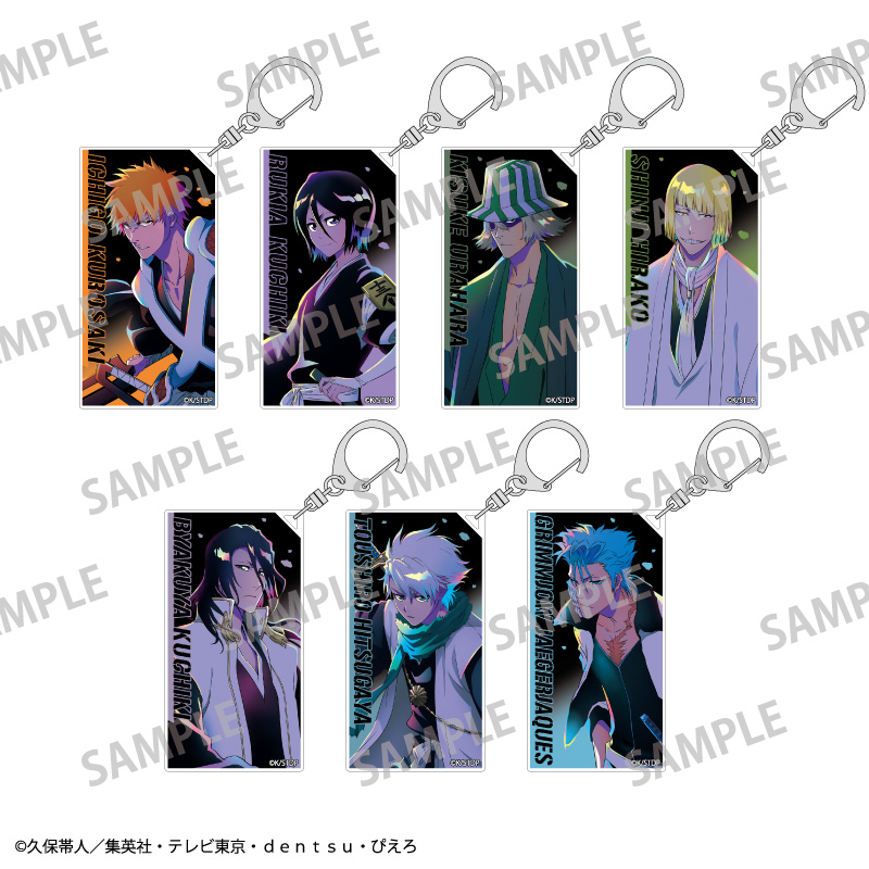 【カミオジャパン】BLEACH 千年血戦篇 トレーディングスリムキーホルダー/カミアニTOUCH 1BOX入数：7
