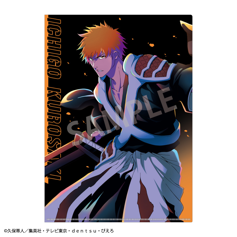 【カミオジャパン】BLEACH 千年血戦篇 A4シングルクリアファイル 黒崎 一護/カミアニTOUCH