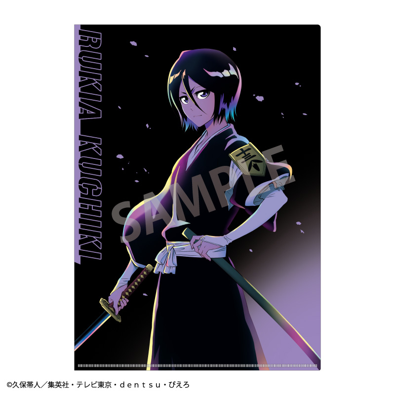 【カミオジャパン】BLEACH 千年血戦篇 A4シングルクリアファイル 朽木 ルキア/カミアニTOUCH