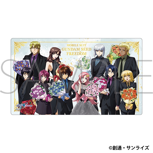 【ムービック】機動戦士ガンダムSEED FREEDOM マルチプレイマット/〈花束〉