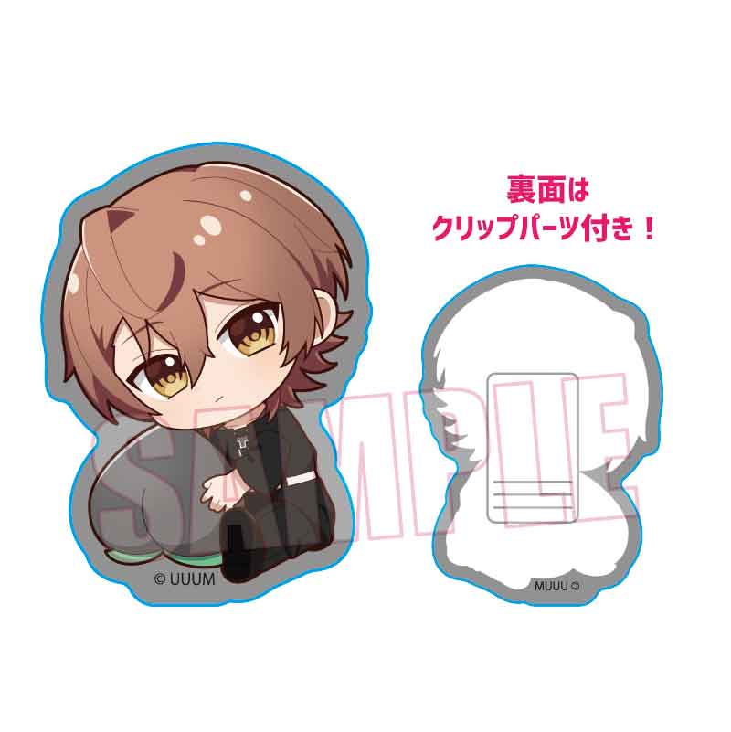 【ベルハウス】ぎゅぎゅっとアクリルクリップ カラフルピーチ/うり