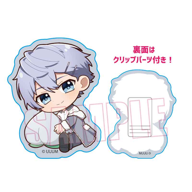 【ベルハウス】ぎゅぎゅっとアクリルクリップ カラフルピーチ/ヒロ