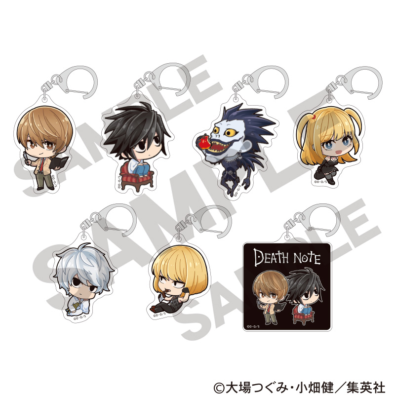 【クラックス】DEATH NOTE トレーディングアクリルキーホルダー 1BOX入数：7