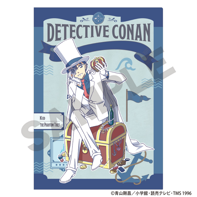 【クラックス】名探偵コナン シングルクリアファイル 怪盗キッド 船乗り クラパレット