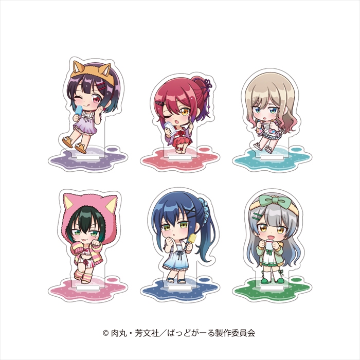 【リアライズ】ばっどがーる ランダム ミニキャラアクリルスタンド 1BOX入数：6