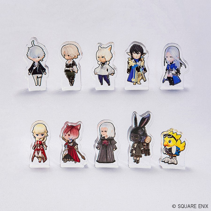 【スクウェア・エニックス】ファイナルファンタジーXIV ミニアクリルブロックコレクション Vol.1 1BOX入数：10