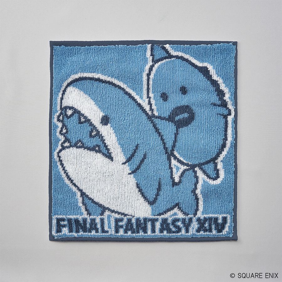 【スクウェア・エニックス】ファイナルファンタジーXIV ハンドタオル コマンダー・シャーク&モモラ・モラ