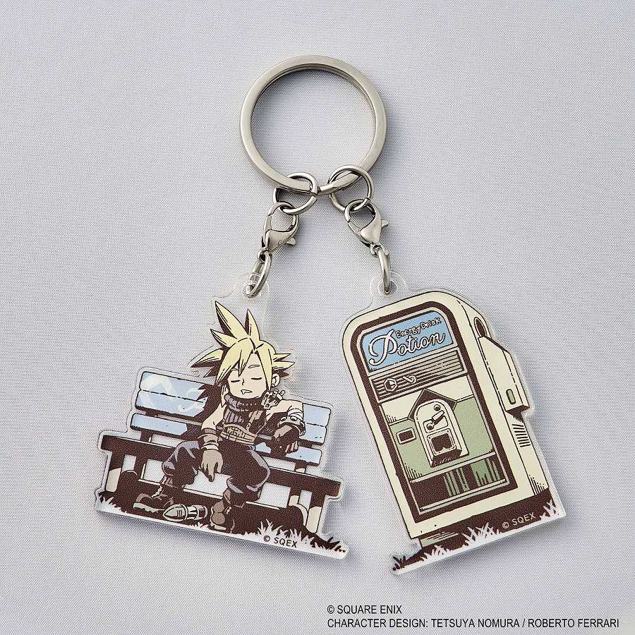 【スクウェア・エニックス】ファイナルファンタジーVII リバース アクリルキーホルダー うたたねクラウド