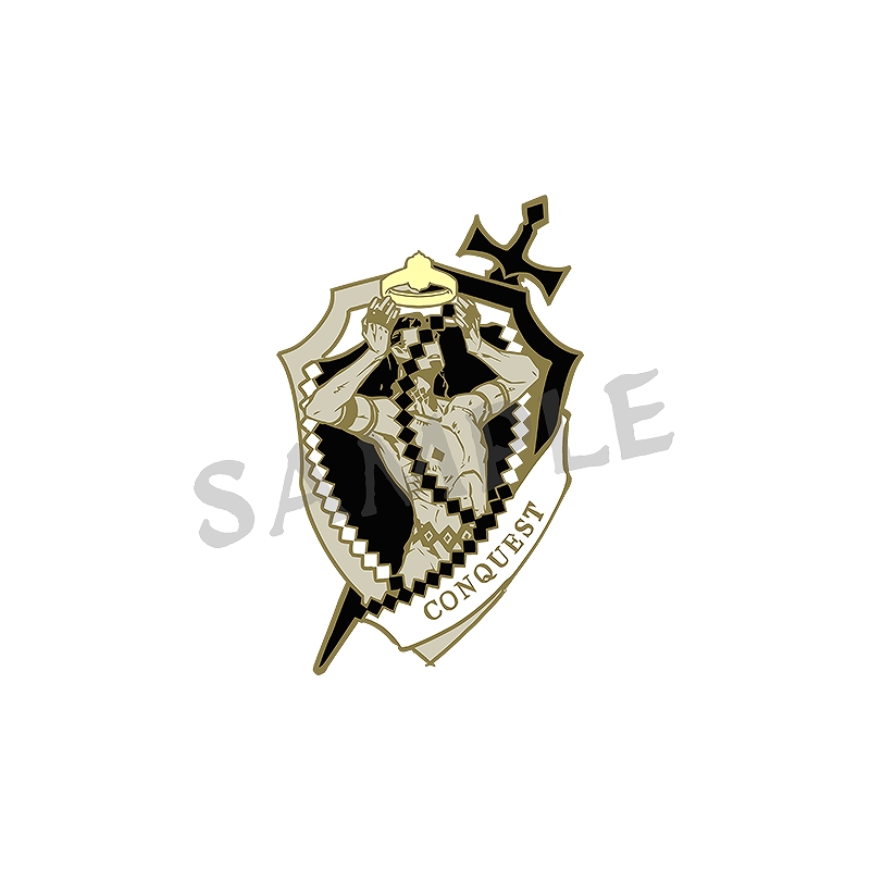 【KUMAGUZI】スルタンのゲーム メタルバッジ 征服