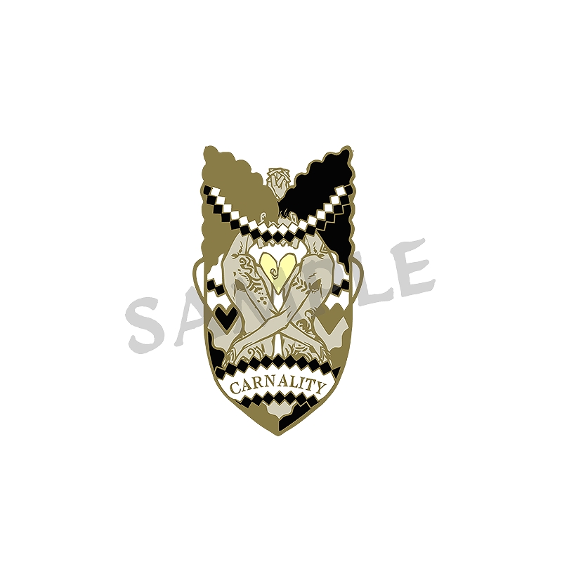 【KUMAGUZI】スルタンのゲーム メタルバッジ 色欲