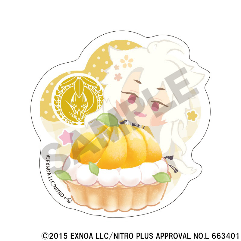 【クラックス】わんぱく！刀剣乱舞 アクリルクリップ こぎつねまる