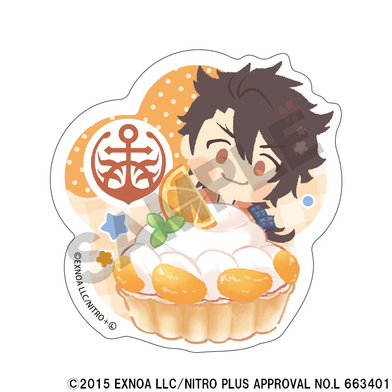 【クラックス】わんぱく！刀剣乱舞 アクリルクリップ むつのかみよしゆき