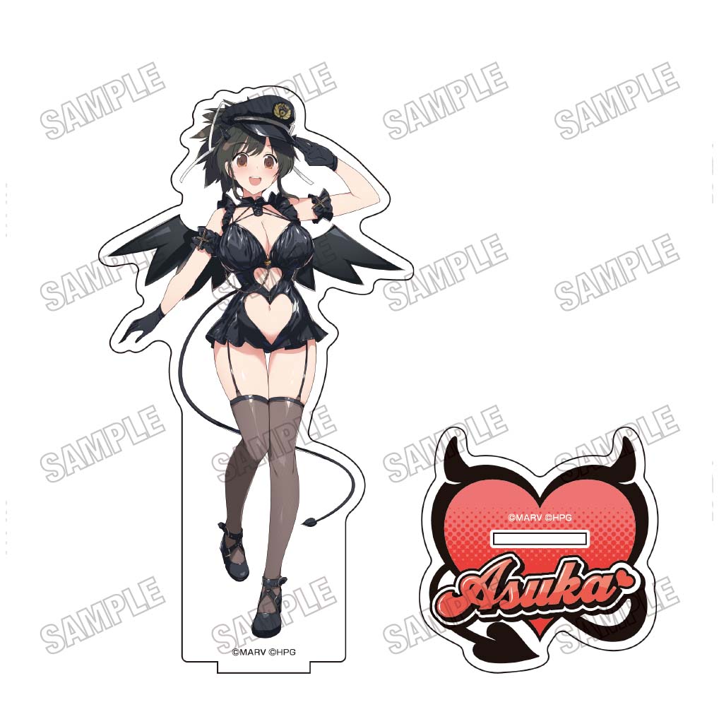 【メディコス・エンタテインメント】『閃乱カグラ』描き下ろしBIGアクリルスタンド【デビルポリスver.】（1）飛鳥