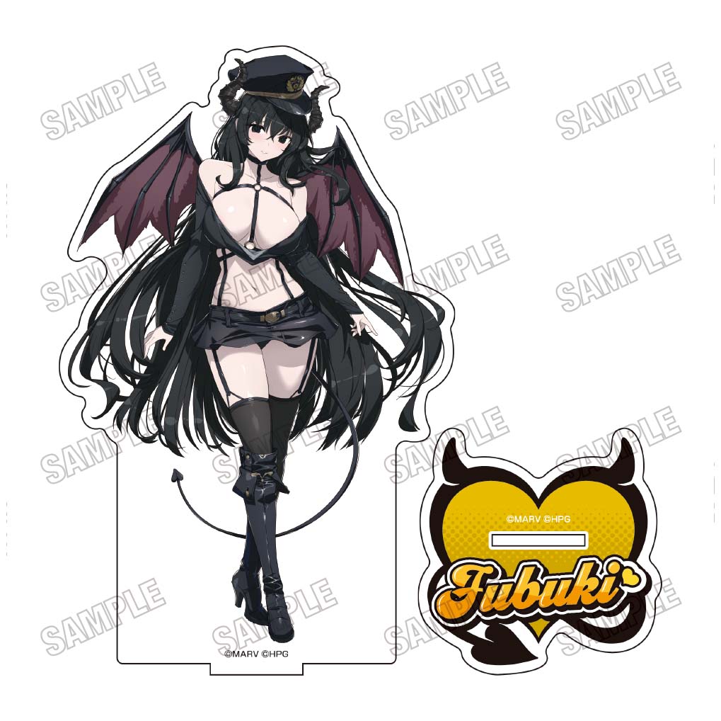 【メディコス・エンタテインメント】『閃乱カグラ』描き下ろしBIGアクリルスタンド【デビルポリスver.】（2）雪不帰