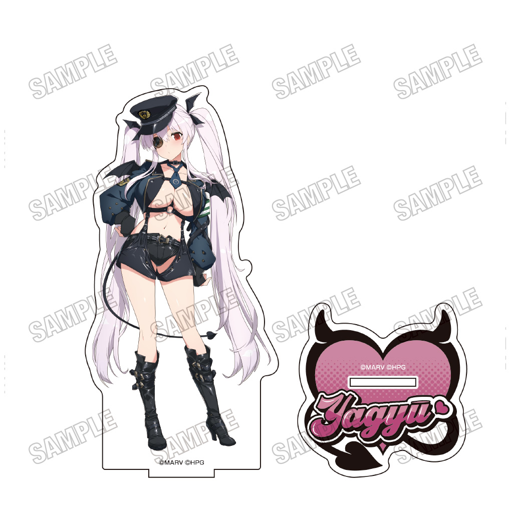 【メディコス・エンタテインメント】『閃乱カグラ』描き下ろしBIGアクリルスタンド【デビルポリスver.】（4）柳生