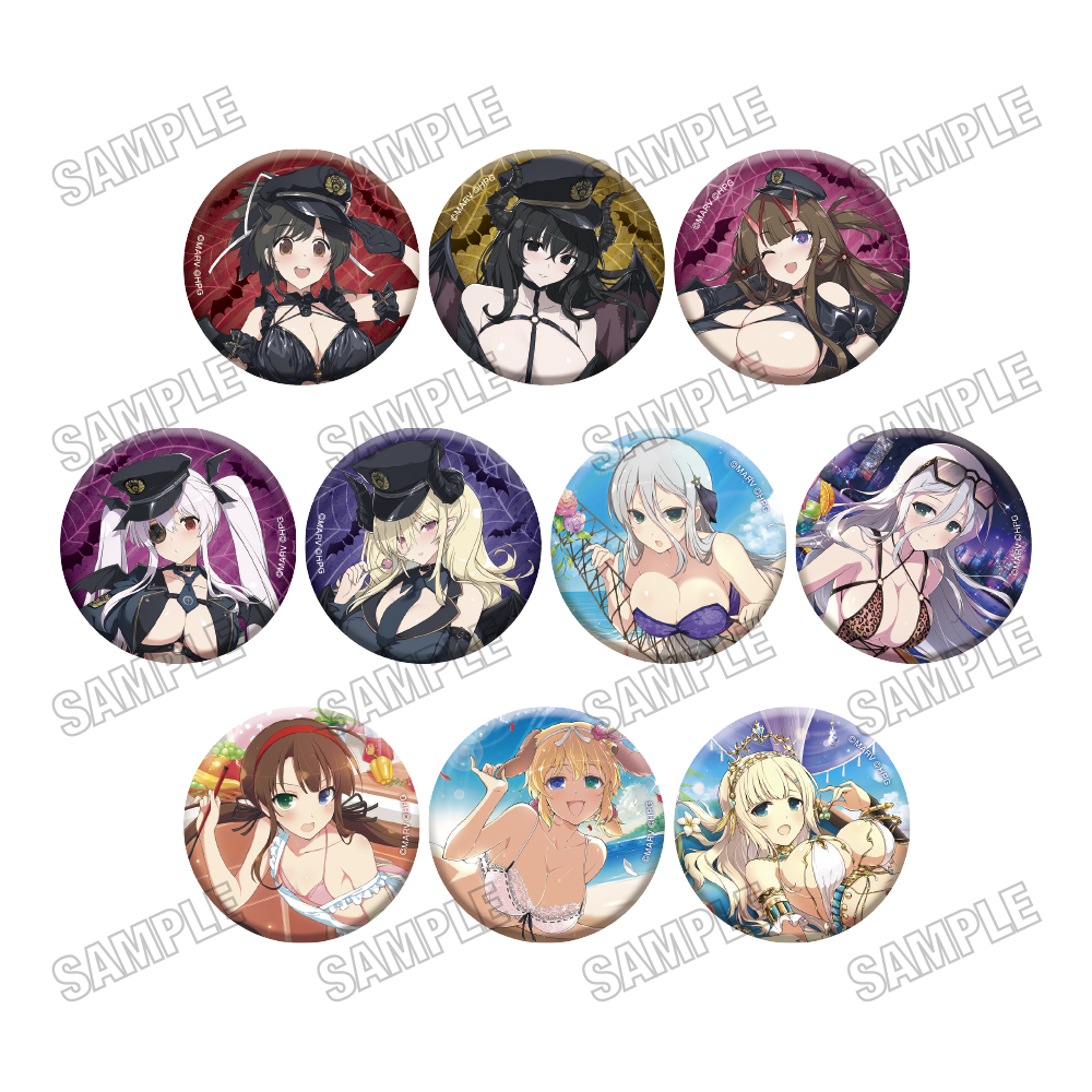 【メディコス・エンタテインメント】『閃乱カグラ』缶バッジコレクション