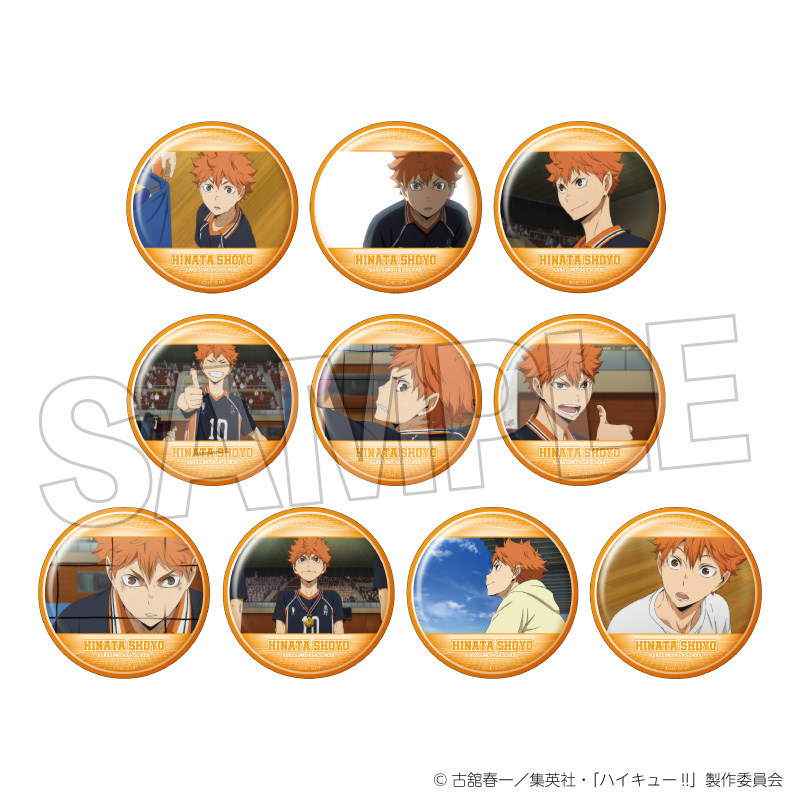 【PROOF】ハイキュー！！ トレーディング缶バッジ2 日向翔陽BOX 1BOX入数：10