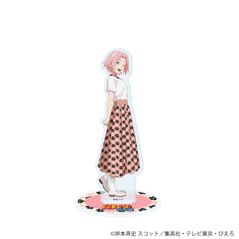 【A3】アクリルスタンド「NARUTO-ナルト- 疾風伝」67/春野サクラ ニューレトロver.（描き下ろしイラスト）