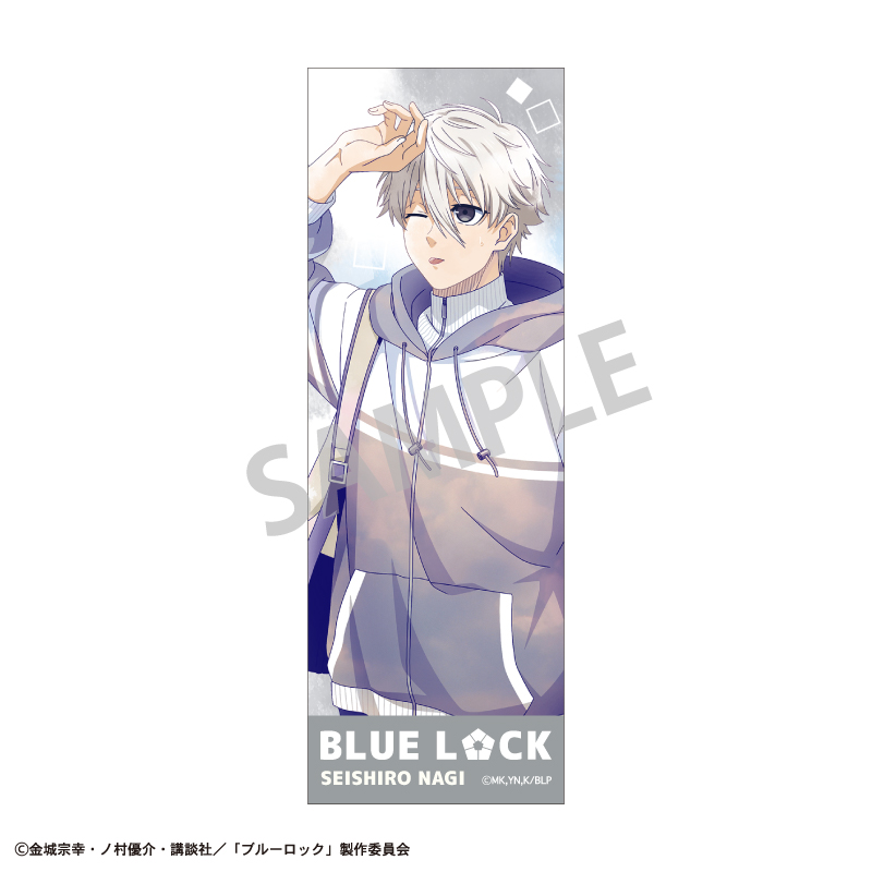 【カミオジャパン】ブルーロック ロングスクエア缶バッジ 凪 誠士郎/ノスタルジー/カミアニTOUCH
