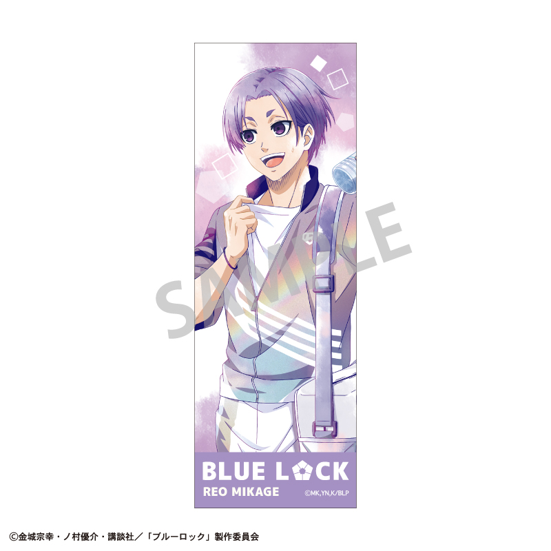 【カミオジャパン】ブルーロック ロングスクエア缶バッジ 御影 玲王/ノスタルジー/カミアニTOUCH