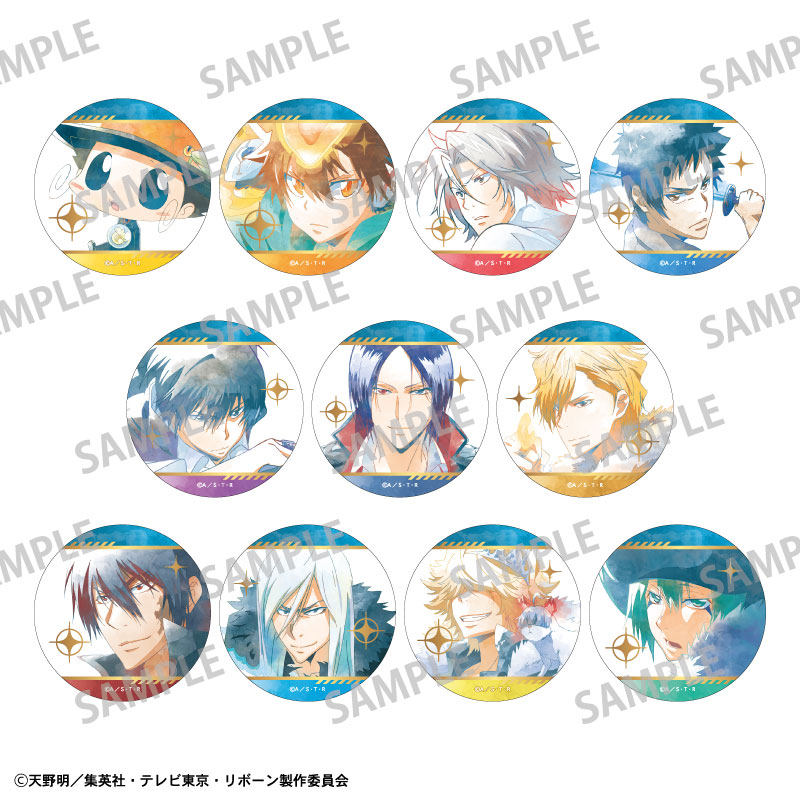 【カミオジャパン】家庭教師ヒットマンREBORN！ トレーディング箔押し缶バッジ/カミアニTOUCH 1BOX入数：11