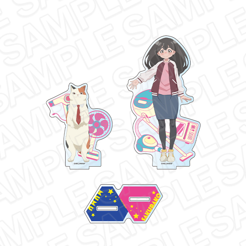 【コンテンツシード】宇宙人ムームー アクリルフィギュア ムームー&梅屋敷桜子