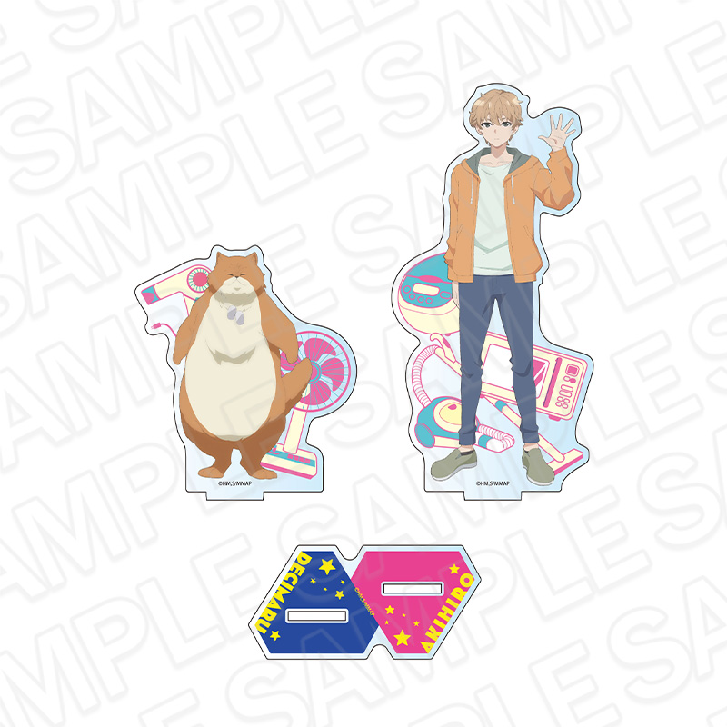 【コンテンツシード】宇宙人ムームー アクリルフィギュア デシマル&鶴見アキヒロ