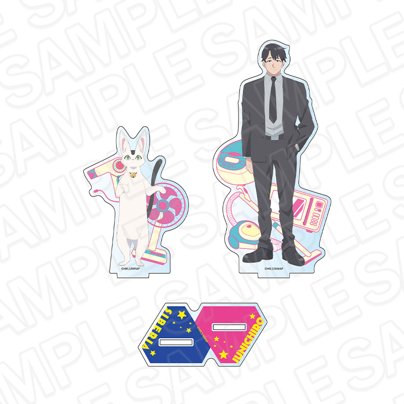 【コンテンツシード】宇宙人ムームー アクリルフィギュア シベリア&穴守順一郎