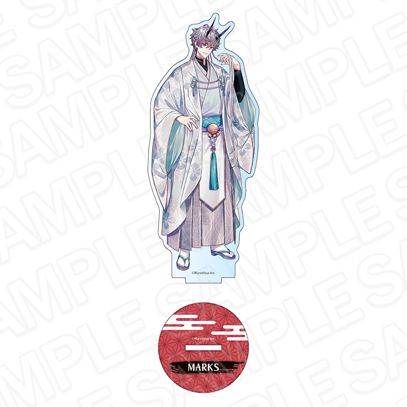 【コンテンツシード】千銃士：Rhodoknight アクリルフィギュア マークス 鬼銃士 ver.