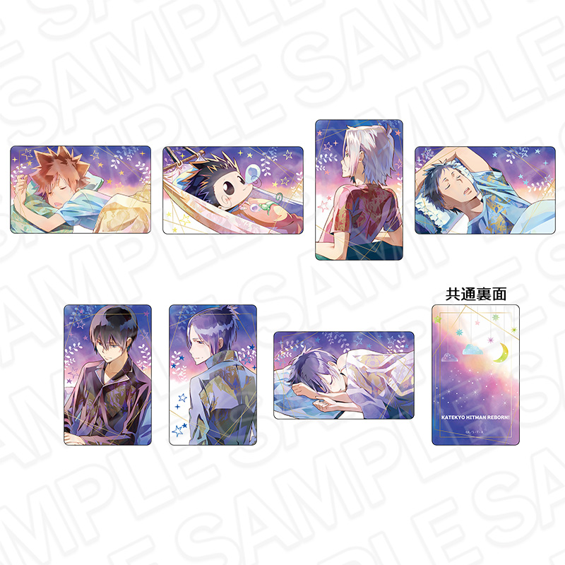 【コンテンツシード】家庭教師ヒットマンREBORN！ コレクションカード（ランダム） PALE TONE series A night ver. 1BOX入数：7